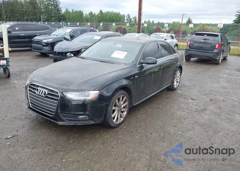 2014 Audi A4 2.0T Premium z USA, uszkodzony, nr VIN WAUBFAFL7EN020414